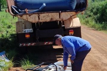 GARRUCHOS RECEBE VINILIQ PIPA PARA AGRICULTORES