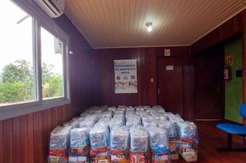 CRAS entrega cestas básicas doadas pelo MPT de Uruguaiana 