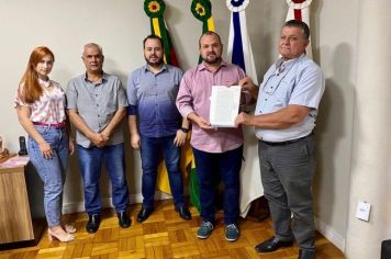 REUNIÃO COM O PREFEITO DE SÃO BORJA