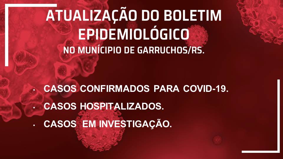 ATUALIZAÇÃO DO BOLETIM  EPIDEMIOLÓGICO Nº 136